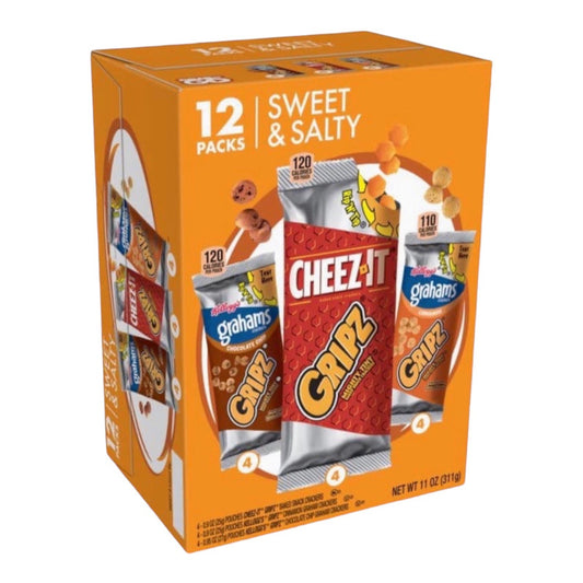 Gripz Sweet & Salty     12 PACK