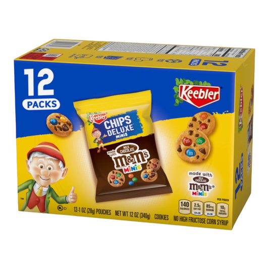 Chips Deluxe M&M Keebler   12PACK